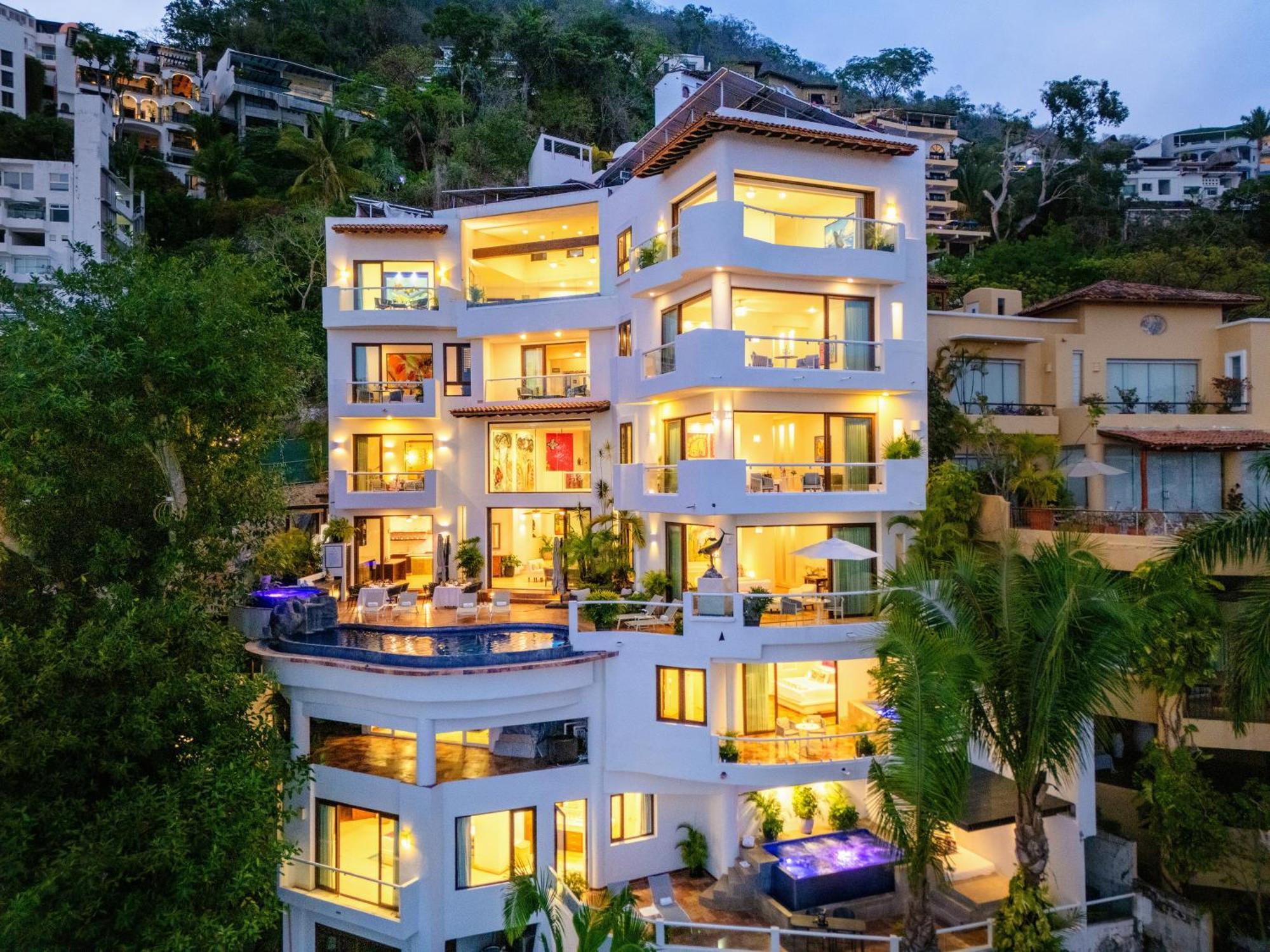 Villa Divina Luxury Boutique - Adults Only Puerto Vallarta Exteriér fotografie