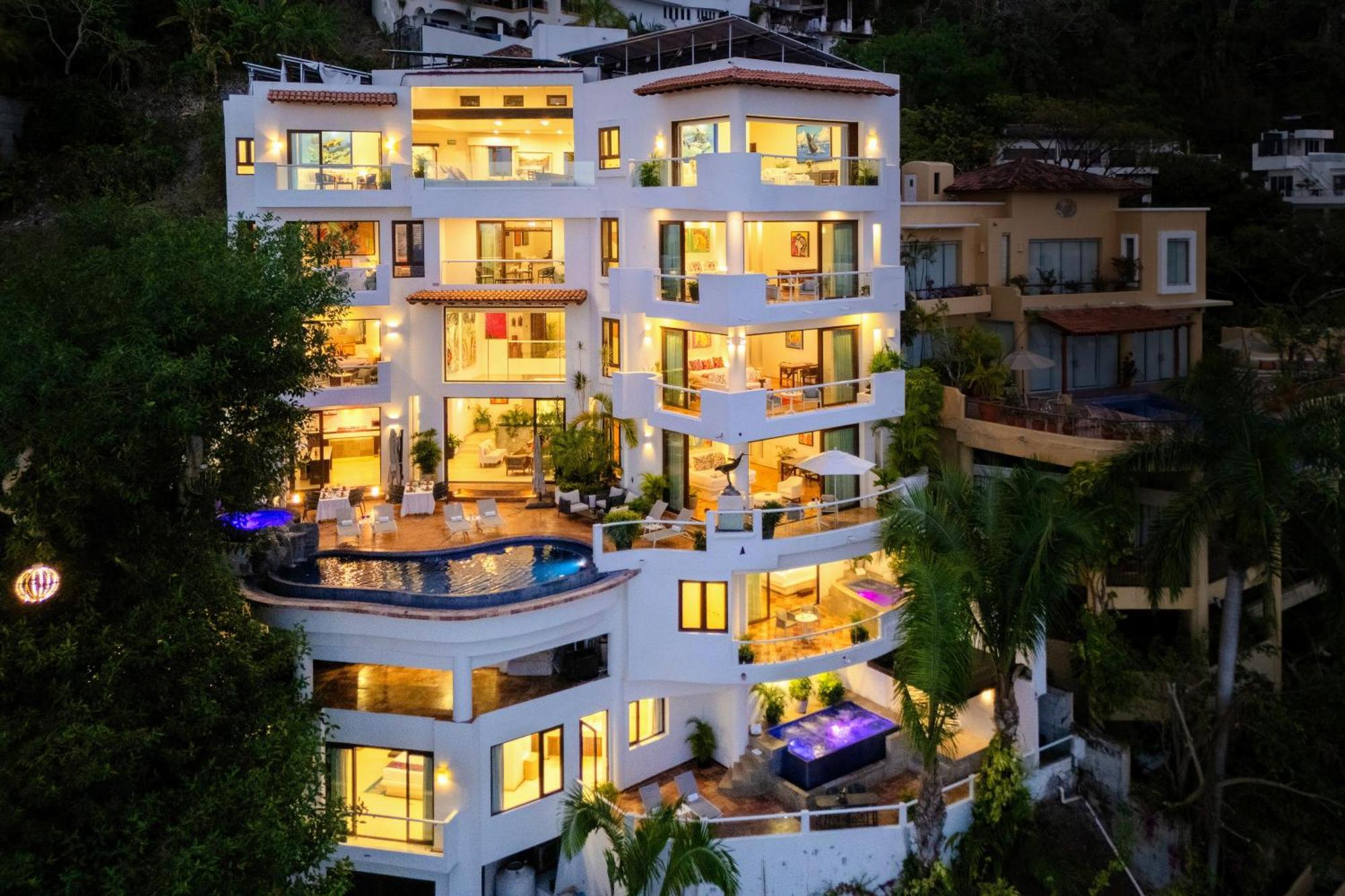 Villa Divina Luxury Boutique - Adults Only Puerto Vallarta Exteriér fotografie